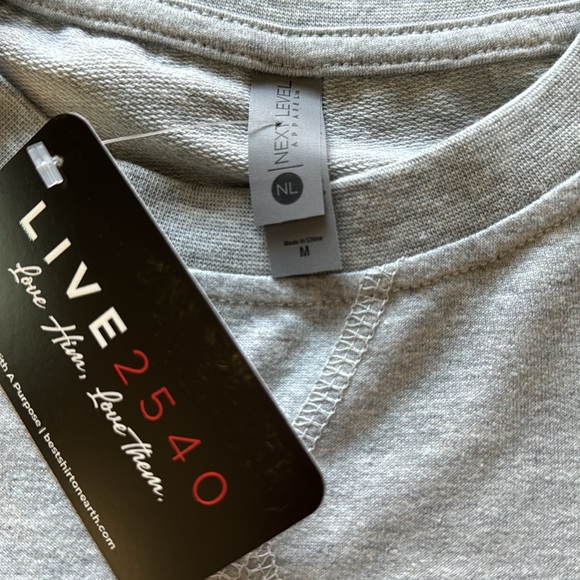 Women’s Live 2540 lightweight sweatshirt T-shirt size medium - Picture 3 of 7